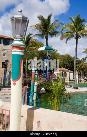 Venetian Pool, Coral Gables, Miami, Floride, USA Banque D'Images