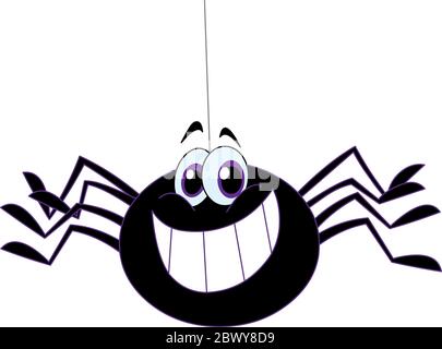 Bonne araignée Illustration de Vecteur