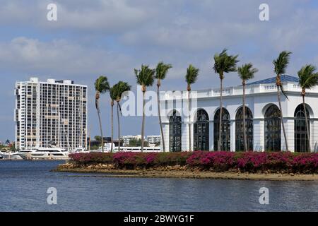 Flagler Museum, Palm Beach, Floride, États-Unis Banque D'Images