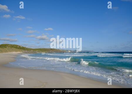 Australie occidentale a éclaté - Banksia Camping paysage de plage Banque D'Images