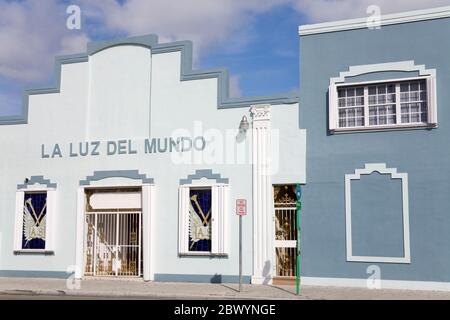 L'église la Luz Del Mundo à Little Havana, Miami, Floride, États-Unis Banque D'Images