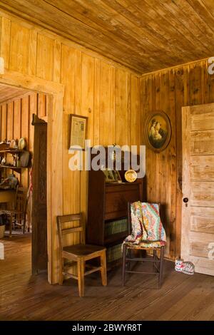 Chambre pirate, Osceola County Historical Society et Pioneer Museum, ville de Kissimmee, la région d'Orlando, Florida, USA Banque D'Images