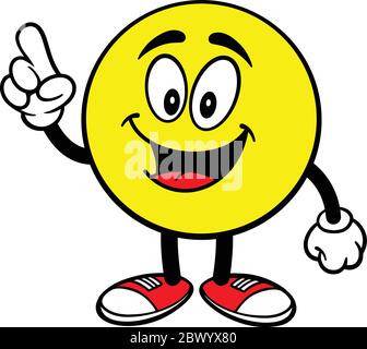 Émoticone parler - UN dessin animé Illustration d'un Emoticon parler. Illustration de Vecteur