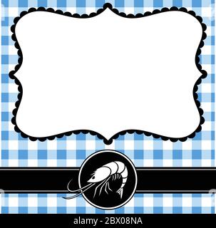 Menu fruits de mer - Illustration d'un menu fruits de mer. Illustration de Vecteur