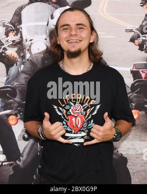 27 juillet 2019, Westfield Cabana à la Westfiel, Century City, Californie: Le Prince Michael Jackson attend le 10e anniversaire de Kiehl LifeRide pour l'amfAR au profit de la recherche sur le VIH/SIDA dans Century City à Westfield Century City à Century City, le 27 2019 juillet. (Image crédit : © Billy Bennight/ZUMA Wire) Banque D'Images