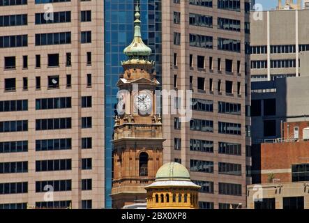 Tour du département des terres, bâtiment CBD, Sydney, Australie Banque D'Images