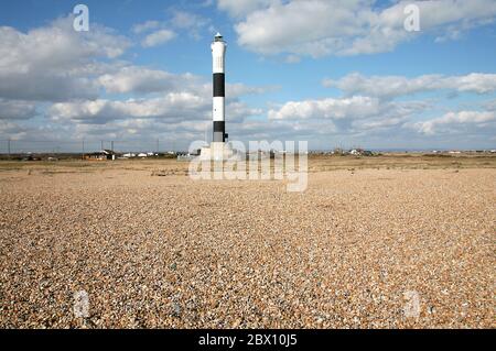 Plage de Dungeness dans le Kent Banque D'Images