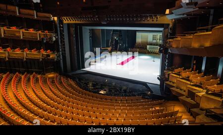 Intérieur du petit théâtre de l'Opéra de Sydney Banque D'Images