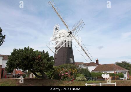 Stow Windmill, Stow Norfolk Banque D'Images