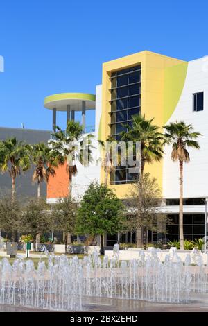 Glazer Children's Museum & Curtis Hixon Waterfront Park, Tampa, Floride, États-Unis, Amérique du Nord Banque D'Images