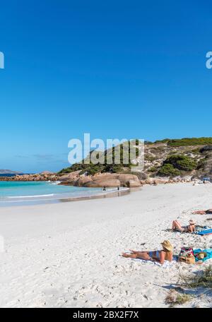 Twilight Beach, Great Ocean Drive, Esperance, Australie occidentale, Australie Banque D'Images