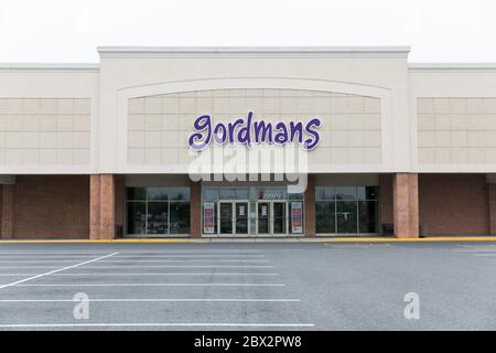 Un logo à l'extérieur d'un magasin de détail Gordmans à Seaford, Delaware, le 25 mai 2020. Banque D'Images