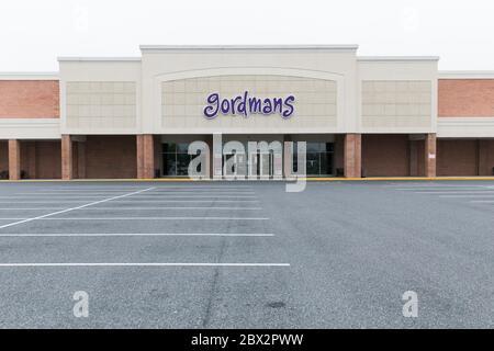 Un logo à l'extérieur d'un magasin de détail Gordmans à Seaford, Delaware, le 25 mai 2020. Banque D'Images