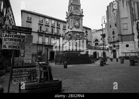 Napoli Covid19 Mai 2020 Banque D'Images