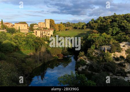 France, Alpes de haute Provence, Esparron de Verdon, Lac d'Esparron Banque D'Images