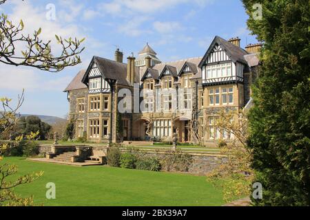 Bodnant Garden au pays de Galles, Royaume-Uni Banque D'Images