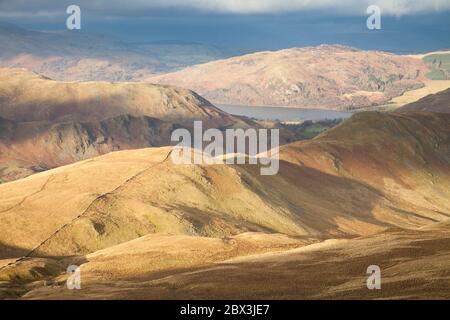 Vue depuis que Hill, Lake District, UK Banque D'Images