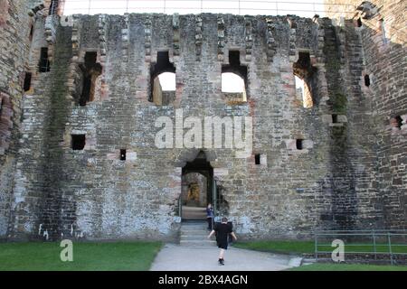 Château de Conwy à Conwy, au nord du pays de Galles. Royaume-Uni Banque D'Images