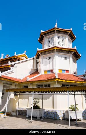 Temple CAO Dai, Danang, Vietnam Banque D'Images