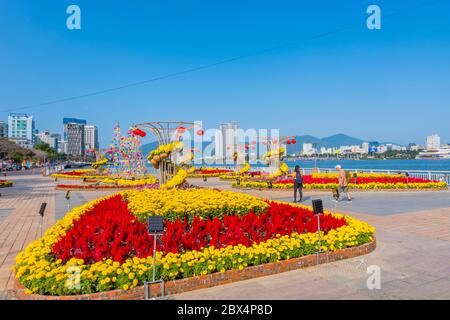 Promenade de Han, Danang, Vietnam Banque D'Images