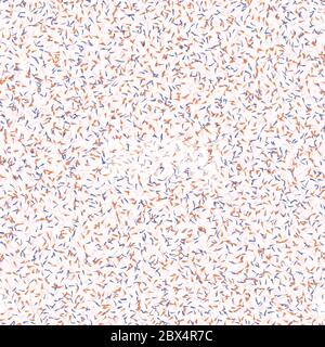 Résumé découpe Raindrop Confetti fond sans couture motif. Petites gouttes de petites fleurs dessinées à la main. Motif fête graphique. Décor tendance, enfant Illustration de Vecteur