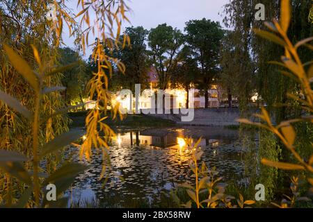 Berlin, Allemagne. 12 mai 2020. Le domaine de Lindenhof est situé à l'extrême sud du quartier berlinois de Schöneberg et a été construit dans les années 1920. Credit: Georg Wenzel/dpa-Zentralbild/ZB/dpa/Alay Live News Banque D'Images