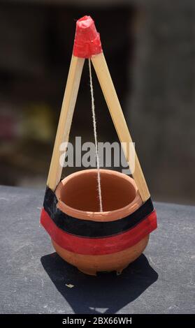 Instruments de musique indiens miniatures Banque D'Images