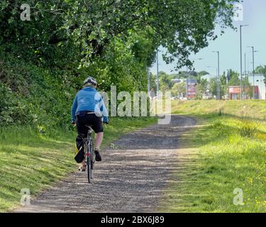 Clydebank, Glasgow, Écosse, Royaume-Uni 5 juin, 2020: Météo Royaume-Uni: Temps variable sur le Forth et le canal de clyde. Crédit : Gerard Ferry/Alay Live News Banque D'Images