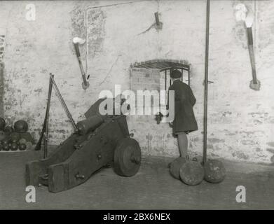 Visite du musée Friedrichs. Heinrich Hoffmann photographie 1933 photographe officiel d'Adolf Hitler, et un homme politique et éditeur nazi, qui était membre du cercle intime d'Hitler. Banque D'Images