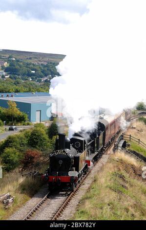 1054 et 49395 double cap près de Big Pit. Banque D'Images