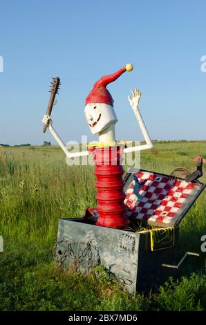 Porter Sculpture Park, Montrose, Dakota du Sud, États-Unis Banque D'Images