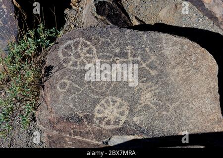 Petroglyph National Monument, Albuquerque, New Mexico, USA Banque D'Images