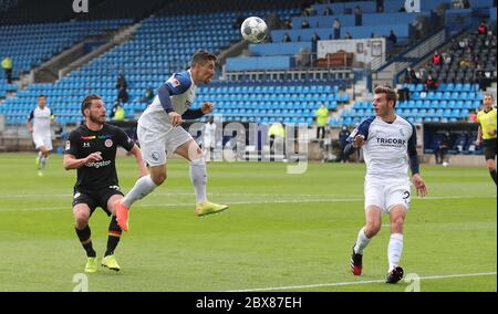 Bochum City, Allemagne. 05e juin 2020. En-tête Danilo SOARES, Bochum Sport: Football: 2ème Bundesliga: Saison 19/20: .05.06.2020 30ème match: VFL Bochum - FC St. Pauli Hamburg 2: 0 Credit: Ralf Ibing firosportphoto/POOL | usage dans le monde/dpa/Alay Live News Banque D'Images