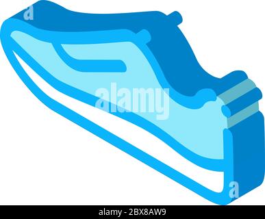 Chaussure de basket-sport ICON Isométrique illustration vectorielle Illustration de Vecteur