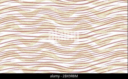 Arrière-plan vectoriel abstrait de l'onde de fumée. Flux nano dynamique avec particules en relief. Illustration de l'écoulement dynamique fumé à effet ondulé Banque D'Images