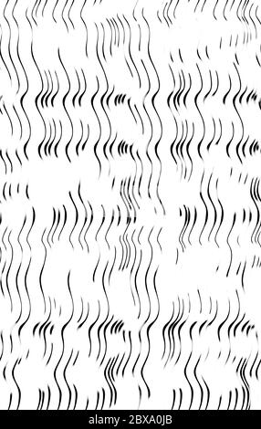 Arrière-plan vectoriel abstrait de l'onde de fumée. Flux nano dynamique avec particules en relief. Illustration de l'écoulement dynamique fumé à effet ondulé Banque D'Images