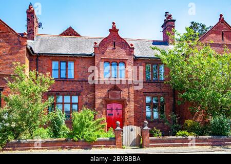 Ancien poste de police de Cheshire à Broxton, dans le sud du Cheshire, Angleterre, Royaume-Uni Banque D'Images