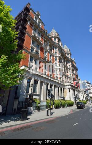 Mandarin Oriental Hyde Park, Knightsbridge, Londres, Royaume-Uni Banque D'Images