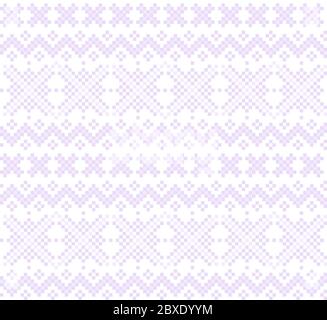 Fond à motif jacquard de Noël - fond à motif jacquard de Noël pour les textiles, les tricots et les motifs de mode Illustration de Vecteur