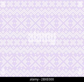 Fond à motif jacquard de Noël - fond à motif jacquard de Noël pour les textiles, les tricots et les motifs de mode Illustration de Vecteur
