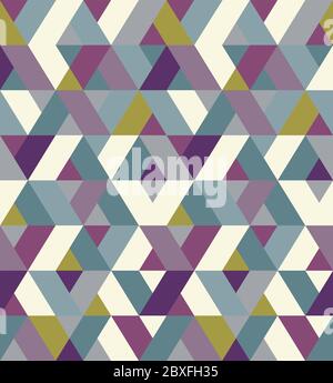 Modèle logique géométrique Illustration de Vecteur