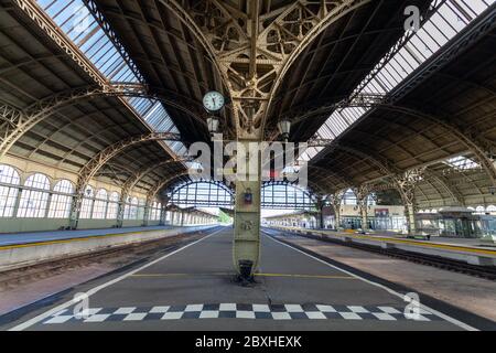 Gare de Vitebsky, Zagorodny Prospect, Saint-Pétersbourg, Russie. Banque D'Images