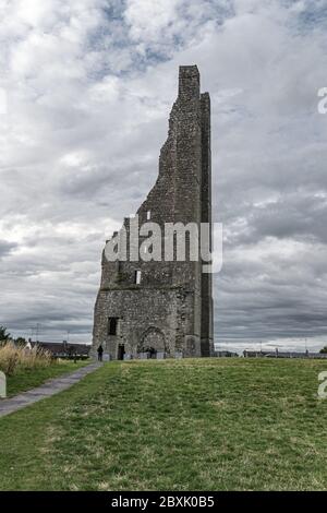 Château médiéval à Trim, comté de Meath, Irlande. Banque D'Images