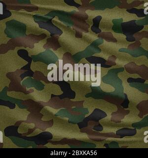 Motif camouflage réaliste. Texture vectorielle uniforme militaire Illustration de Vecteur