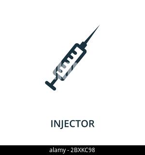 Icône réduction des oreilles de la collection de chirurgie plastique. Symbole de réduction des oreilles à élément de ligne simple pour les modèles, la conception Web et les infographies Illustration de Vecteur