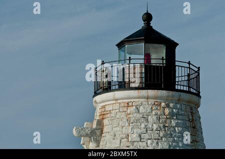 Phare de Castle Hill, Newport, Rhode Island Banque D'Images