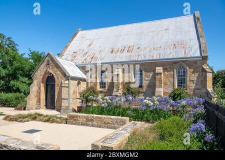 Ancienne église congrégationale de Richmond Percy Street Richmond Tasmanie Australie Banque D'Images