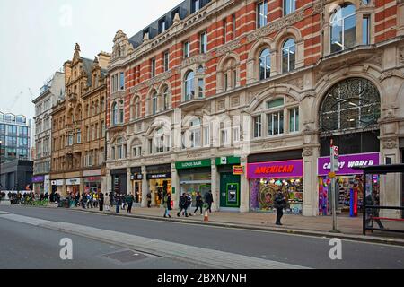 113-117 Oxford St, Soho, Londres, Royaume-Uni Banque D'Images