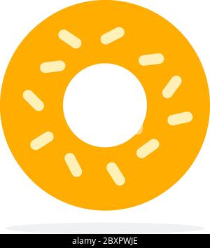 Beignets sans glaçure Illustration de Vecteur