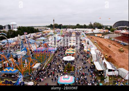 Carnival Midway Banque D'Images